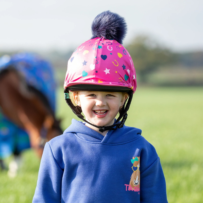 Shires Tikaboo Children's Hat Cover - Pink-1